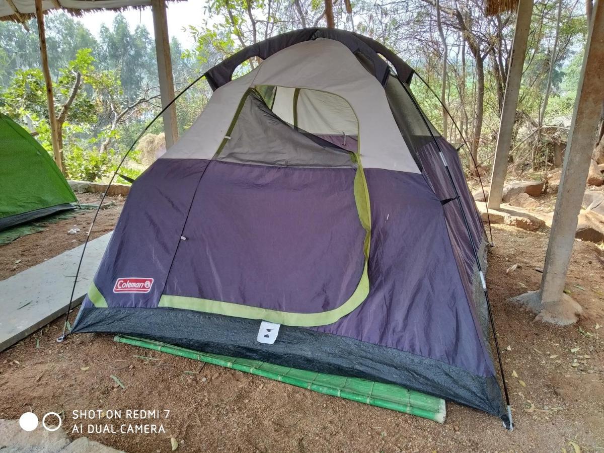 Drunken Monkey Camping Site Hotel Hampi Exterior foto