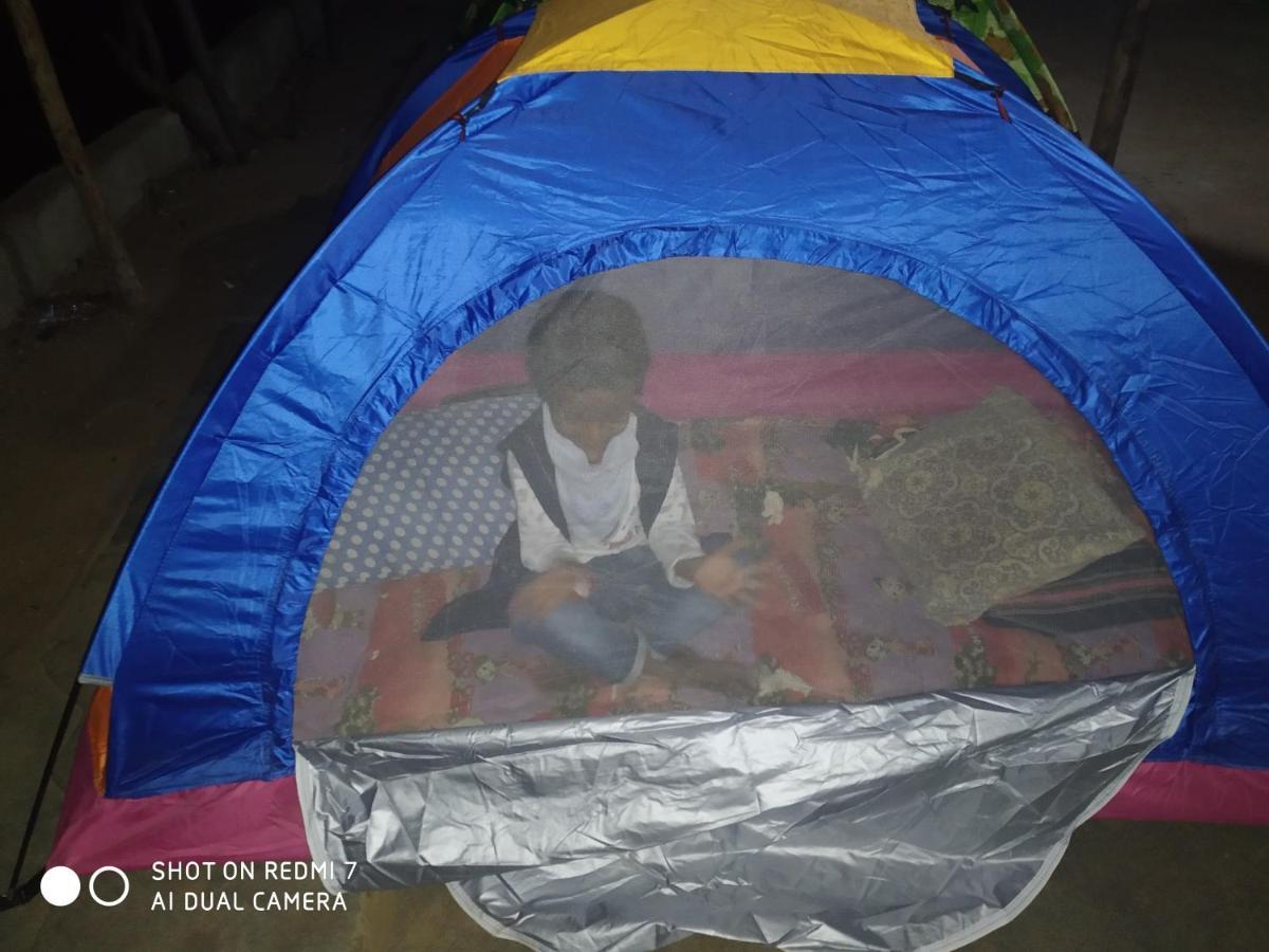 Drunken Monkey Camping Site Hotel Hampi Exterior foto