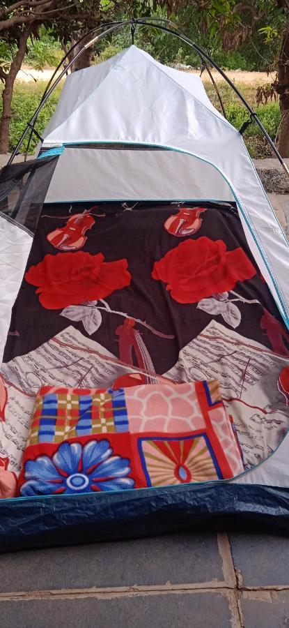 Drunken Monkey Camping Site Hotel Hampi Exterior foto